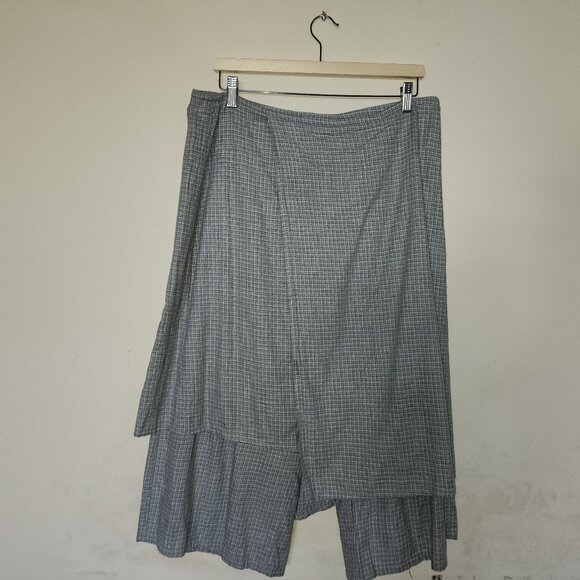 Maggie Walt cropped, wide leg layered pants - Picture 2 of 4